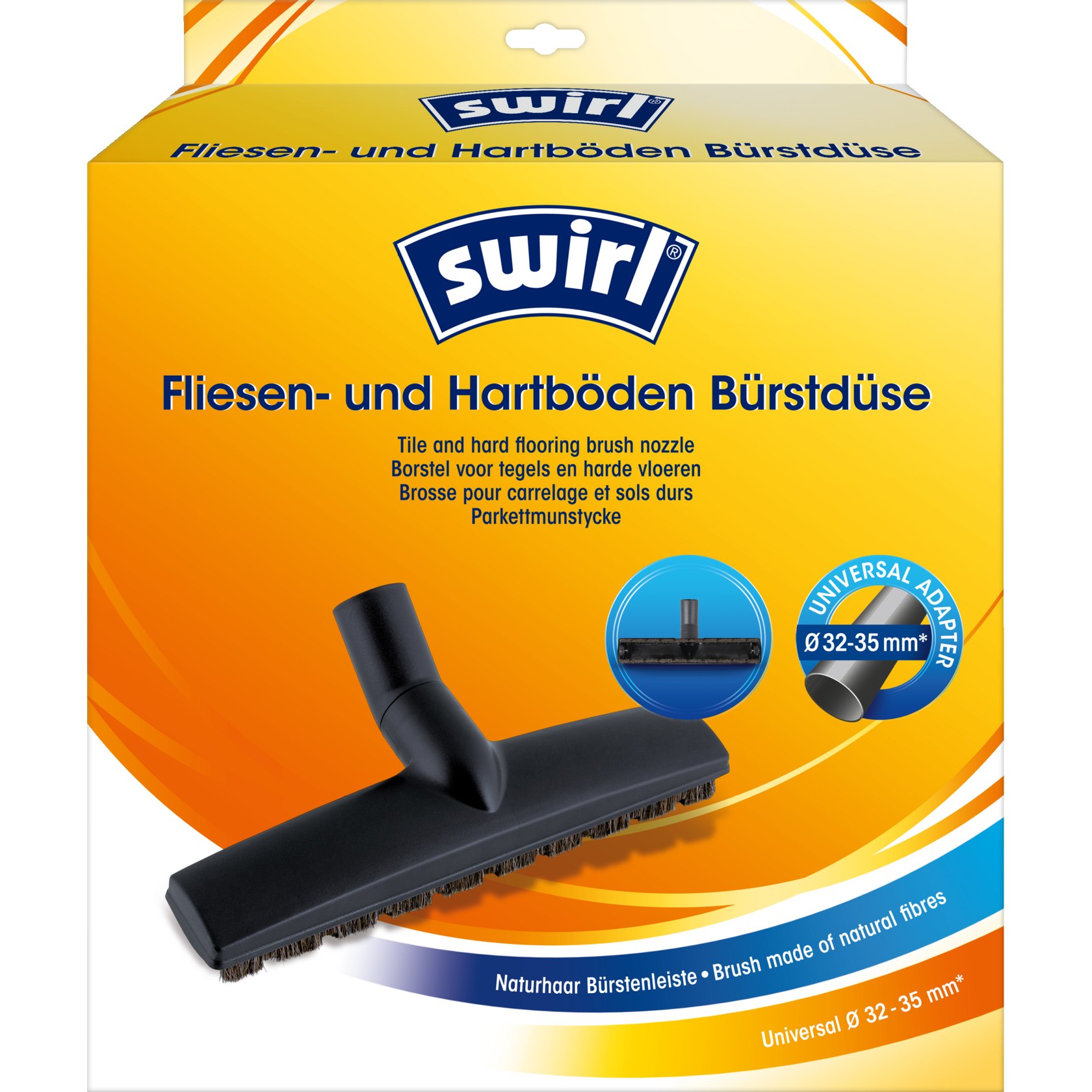 Swirl Fliesen- und Hartböden Bürstdüse Verpackung Vorderseite