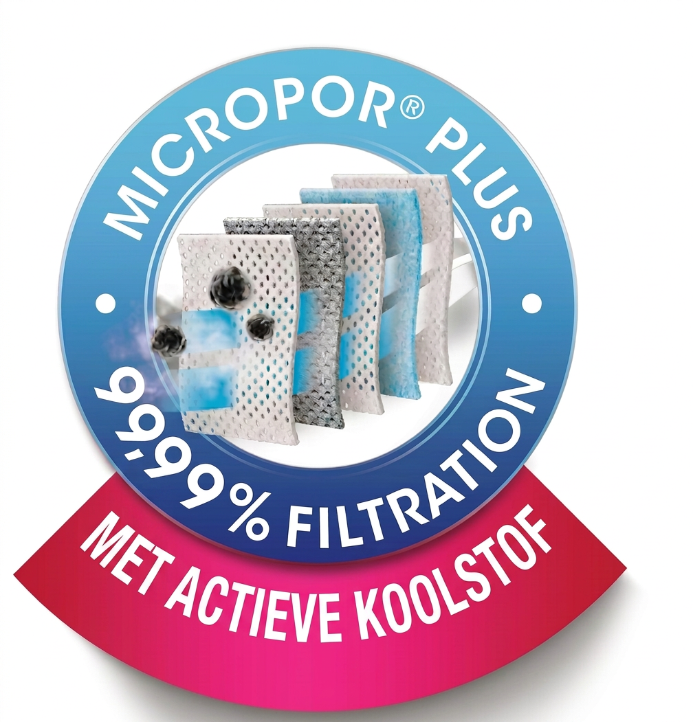 Swirl MicoPor Filter mit 99,99 Prozent Filtration