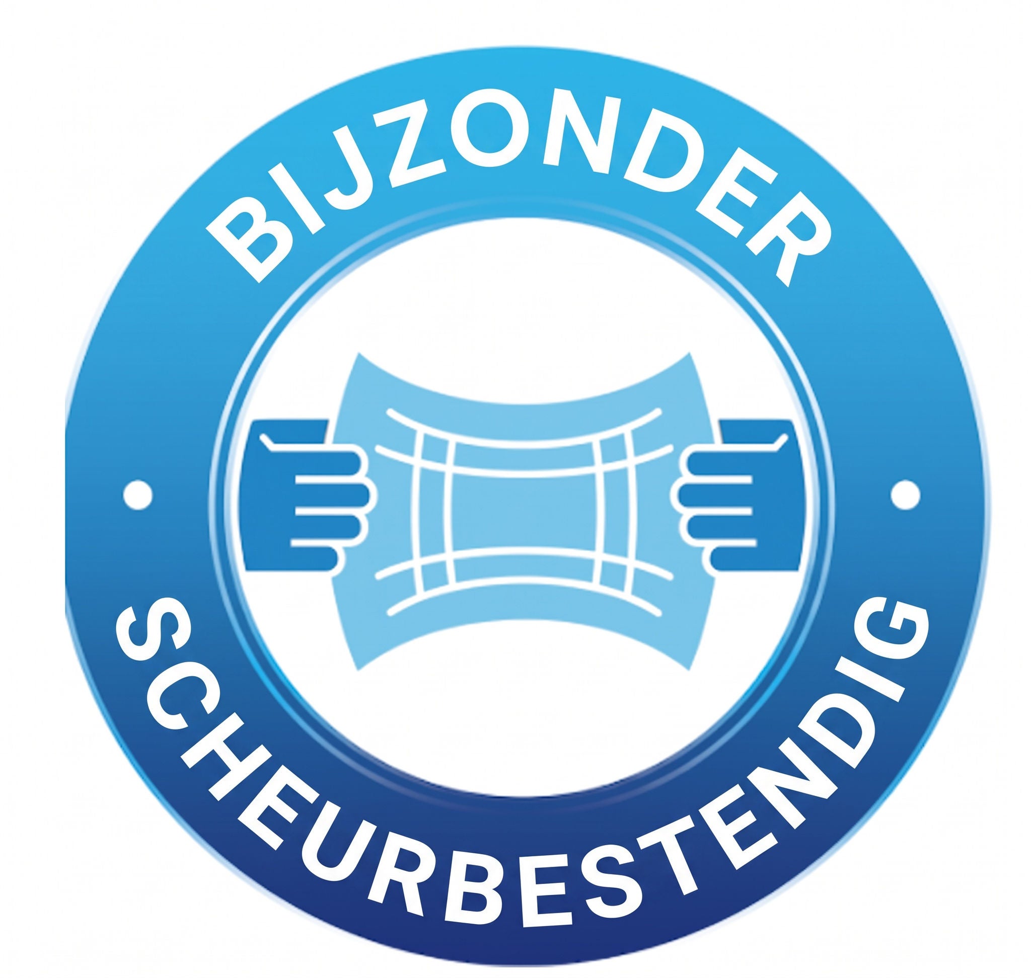 Bijzonder scheurvast vliesmateriaal