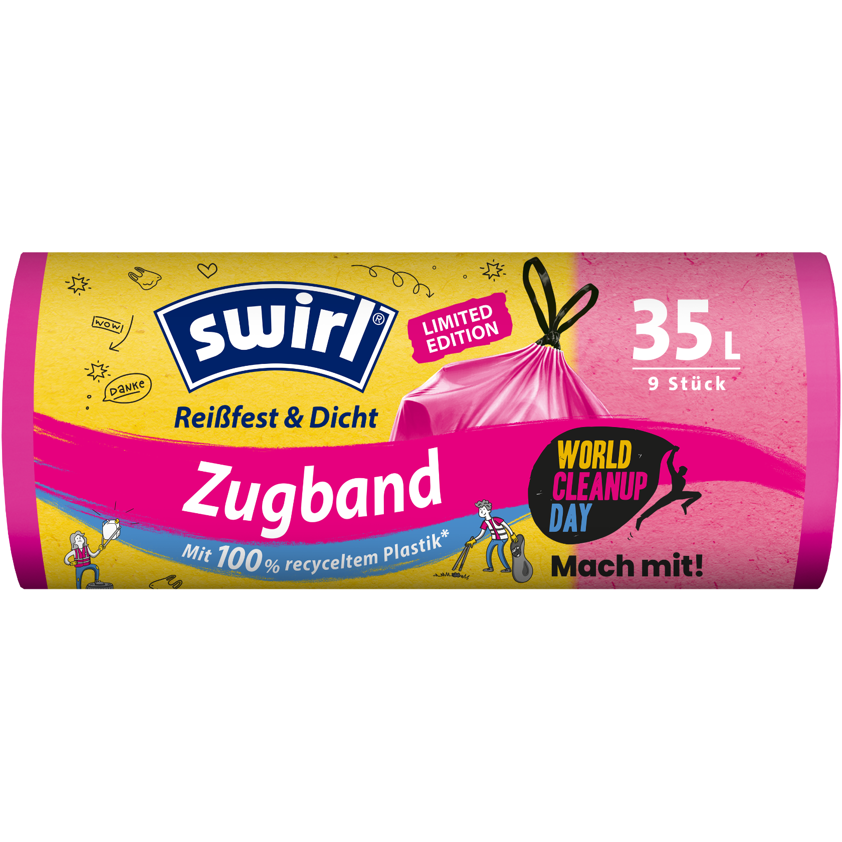 Verpackung Swirl WCD Müllbeutel