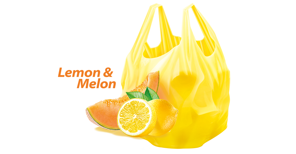 Scented bin liner Lemon-Melon Scented bin liner Lemon-Melon