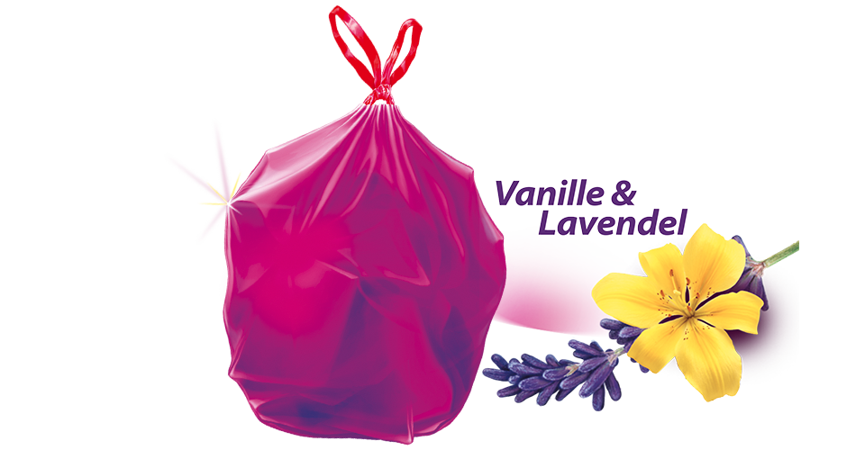 Scented bin liners Vanilla Lavender Scented bin liners Vanilla Lavender