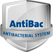 Dubbel veilig dankzij het AntiBac-systeem