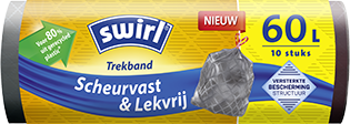 Scheurvast & Lekvrij embossed met trekband Scheurvast & Lekvrij embossed met trekband