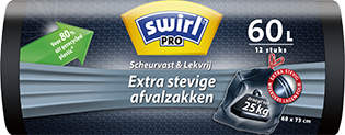 regisseur Roux juni Swirl - PRO Extra stevige afvalzakken