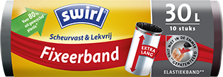 Pedaalemmerzakken met elastische fixeerband Pedaalemmerzakken met elastische fixeerband