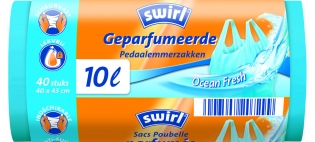 Geparfumeerde pedaalemmerzak Ocean Geparfumeerde pedaalemmerzak Ocean